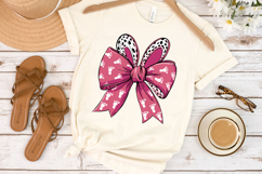 Cute Easter Bow Clipart, Happy Easter Sublimation PNG Product Image 4