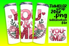 20oz Tumbler Wrap for Gift Giving , Valentines Product Image 1