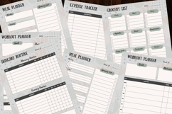 2in1 Printable Canva Planner Template Bundle 2 Product Image 10
