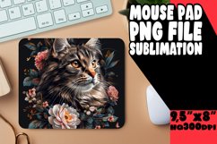 Charming Cat Charm Mousepad PNG Product Image 1