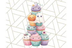 Haunted Sweet Shoppe PNG Clipart, Pastel Halloween Bakery Product Image 5