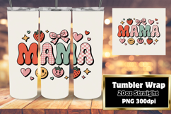 20oz Sublimation Design Download , Mama Product Image 1