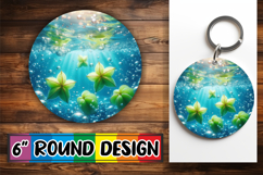 Joyful Circle Ornaments PNG Magic, 3D Fruits Product Image 1