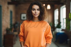 Bella and Canvas | Fall Mockup | Halloween T-Shirt Mockup Product Image 1