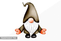 Halloween Gnome - Halloween Gnome Sublimation Design Product Image 1