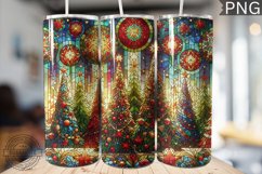 Christmas Tree Tumbler Wrap Design |High Quality 300 Dpi Product Image 1