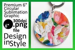 Dynamic Round Floral Sublimation Compilation Product Image 1