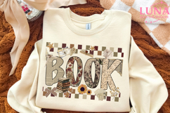 Book PNG, Retro Bookish Trendy Book Lover Sublimation Product Image 4
