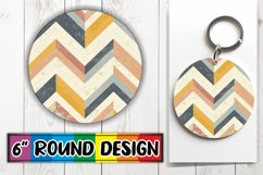 Vibrant Visions: Abstract Pattern Coasters Product Image 1