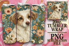 Delightful Animal Portraits with Whimsical Floral Cup Product Image 1