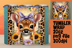 ARTISTIC 20oz Tumbler Wrap for Custom Gifts , Cute Animals Product Image 1