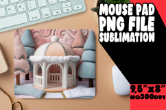 Unique Mouse Mat Sublimation, Holiday Product Image 1