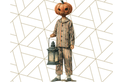 Vintage Halloween PNG Clipart, 1950s Retro Graphics Clip Art Product Image 5