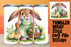 SLEEK 20oz Tumbler Design , Easter Bunny Product Image 1