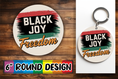 Radiant Circle Ornaments PNG, Juneteenth Product Image 1
