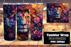 20oz Sublimation Design Download , Leo Product Image 1