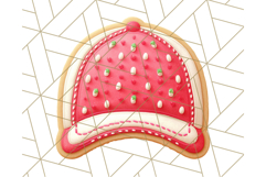 Baseball Cap Cookie Clipart PNG, Fun Hats in Cute Styles Png Product Image 5