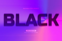 Deep editable text effect style vector Product Image 2