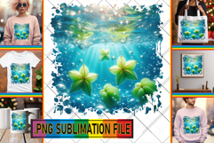 Vibrant TSHIRT Magic Ideas PNG, 3D Fruits Product Image 1