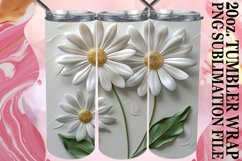Petal Dreams: Sublimation 20oz Tumbler Product Image 1