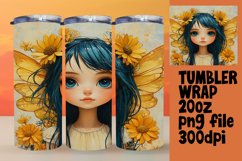 VIBRANT 20oz Tumbler Artwork for Gifts , Fairy Product Image 1