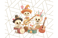 Halloween Neighborhood Clipart PNG for Trick or Treat Product Image 5