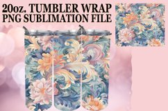 Whimsical Flower Fantasy Tumbler, Spring Magic Product Image 1