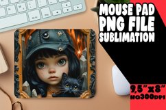 Fall 3D Mouse Pad Design Keychain Halloween Autumn Art Product Image 1