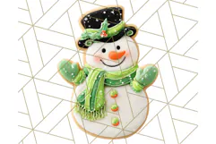 Christmas Cookies Clipart PNG Festive Treats Product Image 5