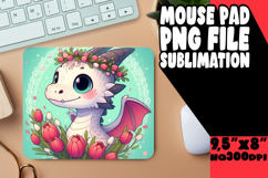 joyful MOUSE MAT Sublimation Style, Dragon Product Image 1