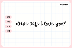 Funny Rearview Mirror Decal Sticker Saying | Drive Safe Product Image 3