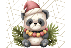 Safari Christmas PNG Clipart, Cute Jungle Animal Art Product Image 5