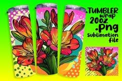 Energetic Pop Art Tumbler Graphics Product Image 1
