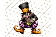 Halloween Monster Clipart PNG, Cute Spooky Characters Product Image 5