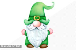 St.patrick's day Gnome - St.patrick's day Gnome Sublimation Product Image 1