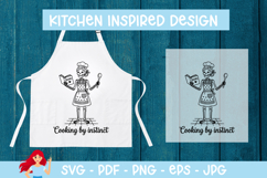 Cooking by instinct SVG, Skeleton SVG Product Image 1