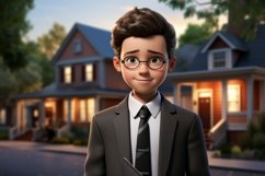 3D Character Boy Real_Estate Advisor relevant environment Product Image 1