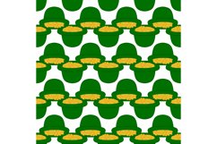 Irish holiday St Patrick day, seamless headdress hats Product Image 26