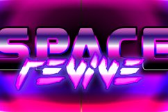 Old School 80s space revive retro futuristic shiny metallic Product Image 1