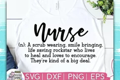 Nurse Definition SVG DXF PNG EPS Cutting Files Product Image 1