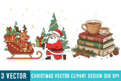 Christmas vector cliapart,Christmas png,Christmas vector Product Image 1