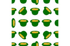 Irish holiday St Patrick day, seamless headdress hats Product Image 22