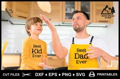 Best Grandpa Ever, Best Papa Ever, Best Dad Ever, Best Kid Product Image 3