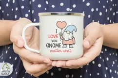 Gnome svg Valentine gnome svg I love you gnome matter what Product Image 8