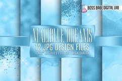 12 Maliblue Dreams Digital Papers Product Image 1