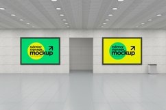 Subway Two Signage Mockup Product Image 1