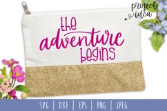 The Adventure Begins thSVG, DXF, EPS, PNG, JPEG Product Image 1