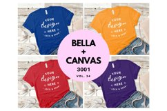 T-Shirt Mockup Bundle Bella Canvas 3001 TShirt Bundle Product Image 1