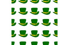 Irish holiday St Patrick day, seamless headdress hats Product Image 16