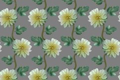 12 Seamless colorful FLOWER patterns bundle. Digital Paper Product Image 9